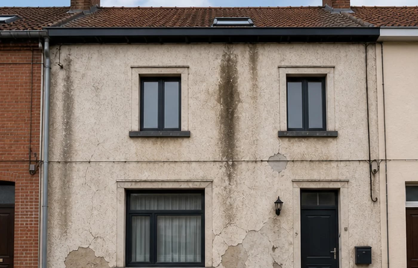 Avant - Façade rénovée