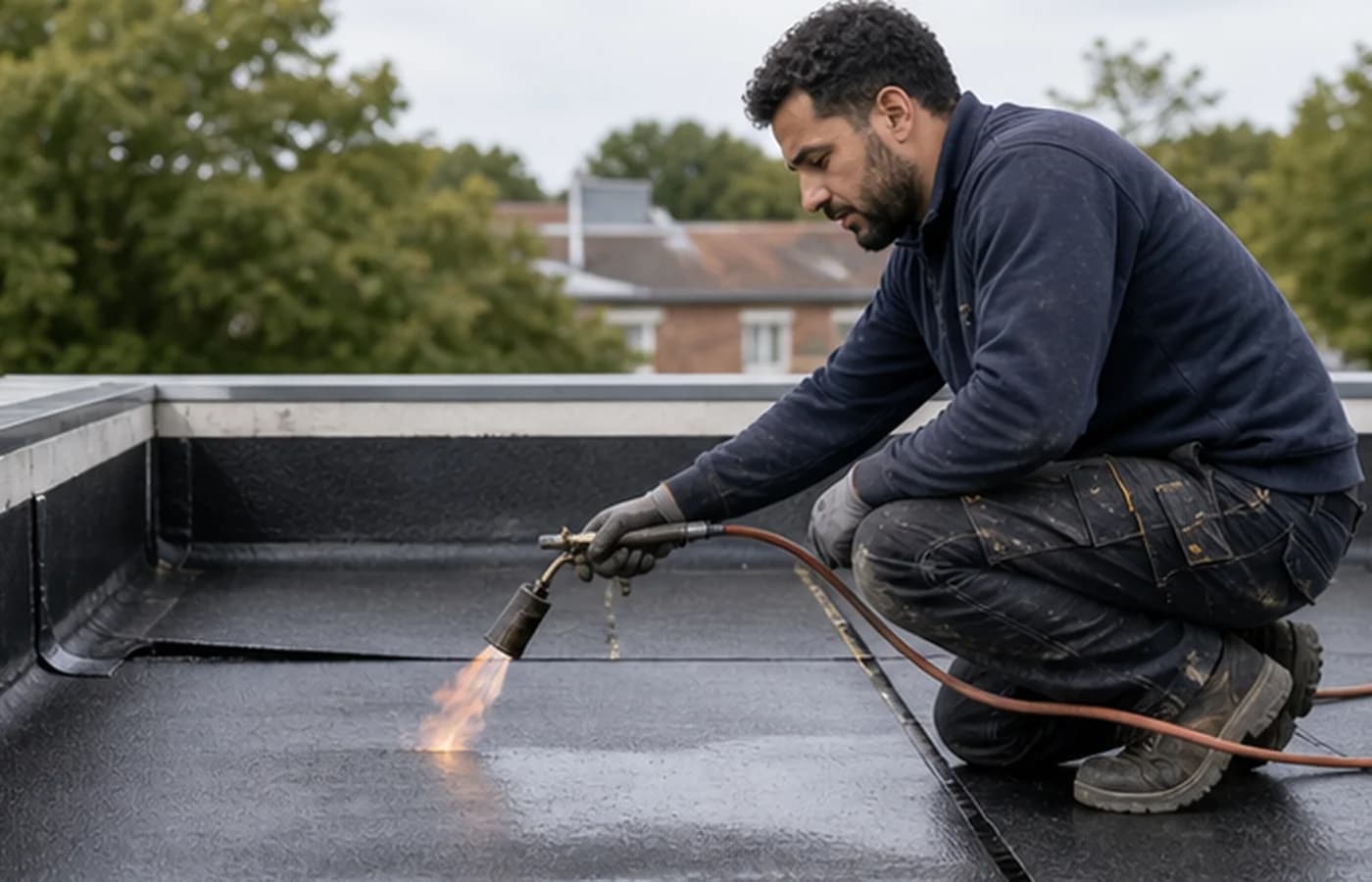Étanchéité / Roofing - chantier réalisé par Altiora