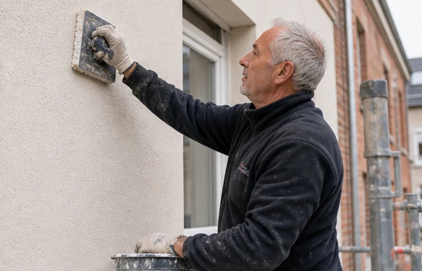 Travaux de façade - chantier réalisé par Altiora